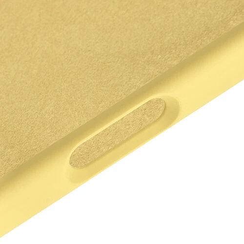 Чехол защитный uBear Touch Mag Case для iPhone 17 Pro Max, MagSafe совместимый, силикон, софт-тач, светло-желтый