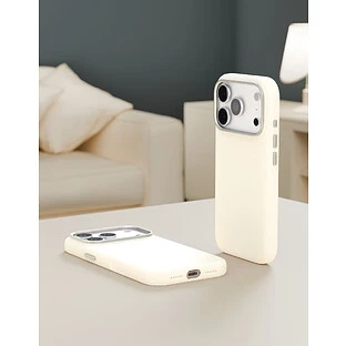 Чехол защитный VLP Aster Pro Case с MagSafe для iPhone 17 Pro, белый