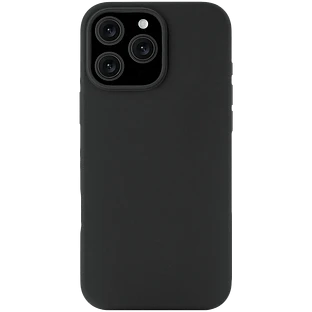 Чехол защитный uBear Touch Mag Case iPhone 16 Pro Max, силикон, софт-тач, черный