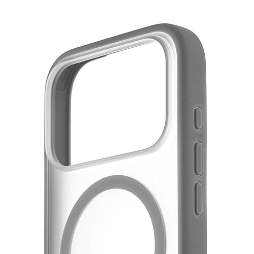 Чехол защитный uBear Stand 360° Mag Case для iPhone 17 Pro, MagSafe совместимый, силикон, софт-тач, серый