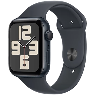 Apple Watch SE 2 (2024) GPS 44mm Midnight Aluminium Case with Midnight Sport Band - S/M