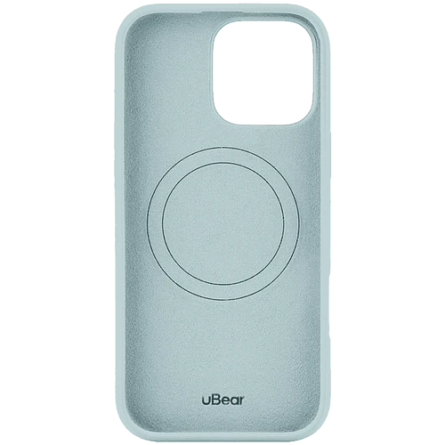 Чехол защитный uBear Touch Mag Case iPhone 16 Pro Max, софт-тач, холодная мята
