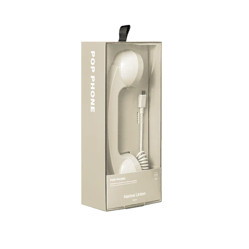 NATIVE UNION POP PHONE, телефонная трубка USB-C, цвет: песчаник