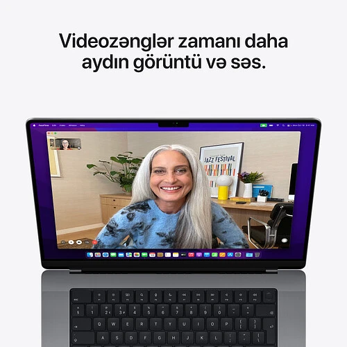 Macbook Pro 16", M1 Pro (10C CPU/16C GPU), 16GB, 512GB, Серый космос