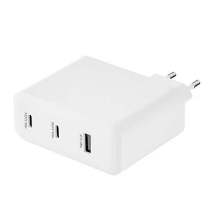Сетевое зарядное устройство uBear Motion 140 Вт, 3 порта (2хUSB-C, 1хUSB-A), GaN + Super Fast Charging 2.0