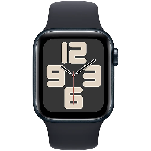 Apple Watch SE 2 (2023) GPS 40mm Midnight Aluminum Case with Midnight Sport Band - M/L