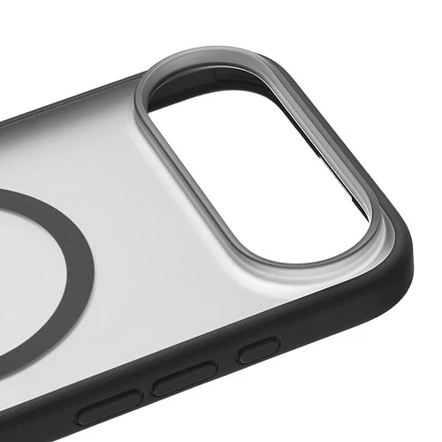 Чехол защитный uBear Stand 360° Mag Case для iPhone Air, MagSafe совместимый, силикон, софт-тач, черный