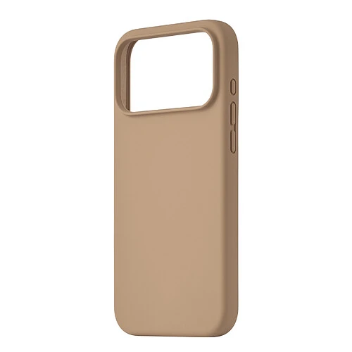 Чехол защитный uBear Touch Mag Case для iPhone 17 Pro Max, MagSafe совместимый, силикон, софт-тач, латте