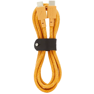 BELT CABLE TYPE-C  кабель зарядный USB-C/USB-C   60W  длина 1 2 м.  цвет: крафт