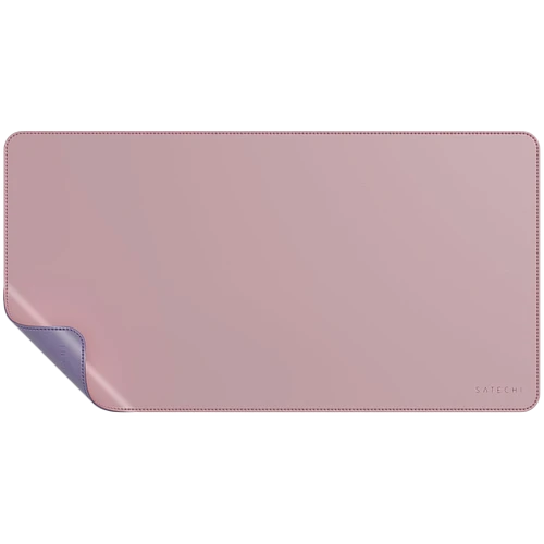 Коврик Satechi Dual Side ECO-Leather Deskmate. Цвет: Розовый/фиолетовый