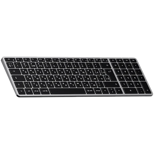 Беспроводная клавиатура Satechi Slim X2 Bluetooth Backlit Keyboard, Space Gray