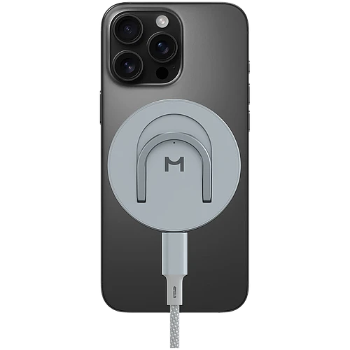 Беспроводное зарядное устройство Magssory Coin Серебристый (WCH015)