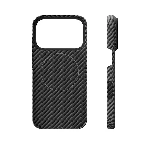 Чехол защитный VLP Kevlar Case с MagSafe для iPhone 17 Pro, черный