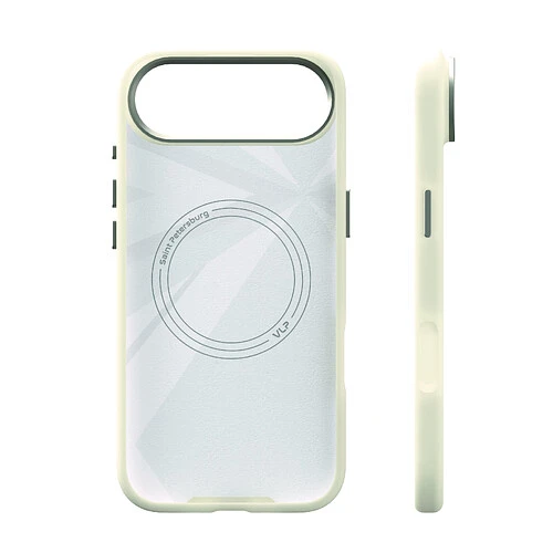 Чехол защитный VLP Aster Pro Case с MagSafe для iPhone Air, белый