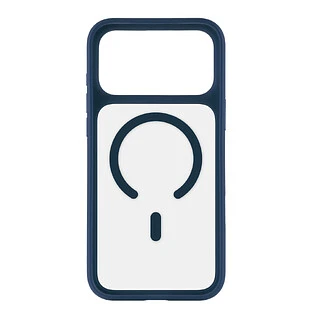 Чехол защитный uBear Shade Case для iPhone 17 Pro Max, MagSafe совместимый, усиленный, силк-тач, синий