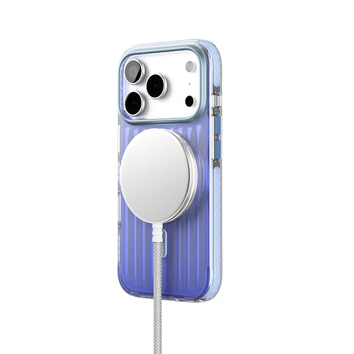 Чехол защитный VLP Pulse Case с MagSafe для iPhone 17 Pro, синий