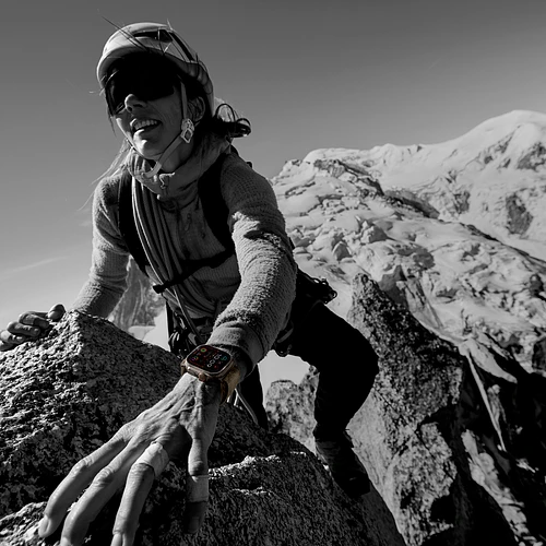 Apple Watch Ultra 2 2024 GPS + Cellular 49mm Natural Titanium Case with White Ocean Band 