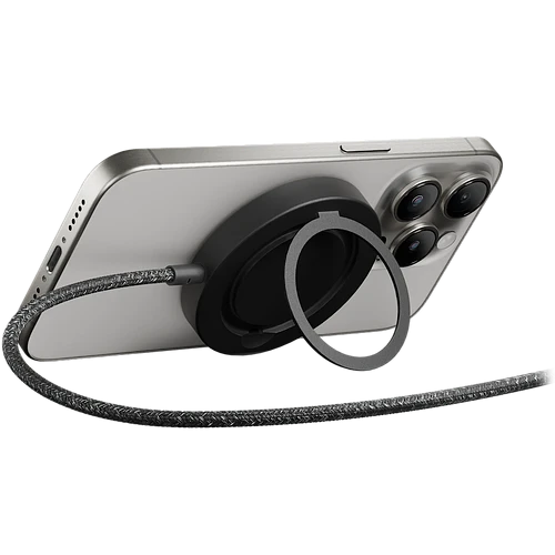 SNAPSTAND Qi2, беспроводное зарядное устройство с кабелем 1,5м, цвет черный