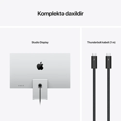 Apple Studio Display (со стандартным стеклом, с регулируемой по наклону и высоте подставкой)