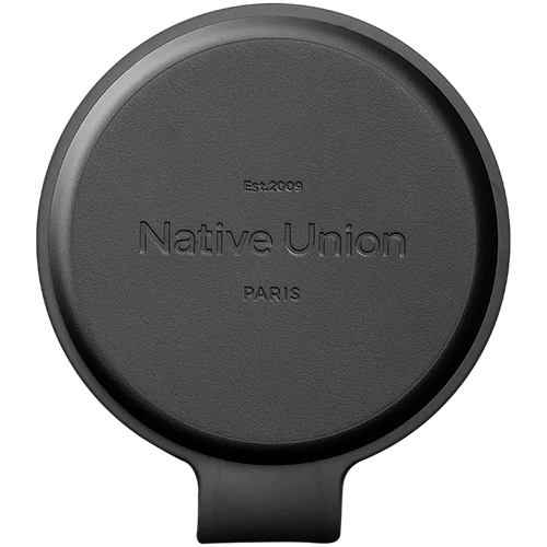 VOYAGE 2-IN-1, беспроводное зарядное устройство 2 в 1, цвет черный