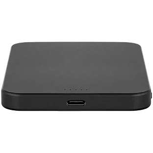 Внешний аккумулятор uBear Slide Power bank 5000mAh, PD20W, Qi2, черный