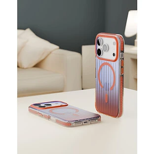 Чехол защитный VLP Pulse Case с MagSafe для iPhone 17 Pro, оранжевый