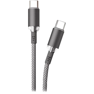 Дата-кабель VLP Diamond Cable USB C - USB C, 1.2м, темно-серый