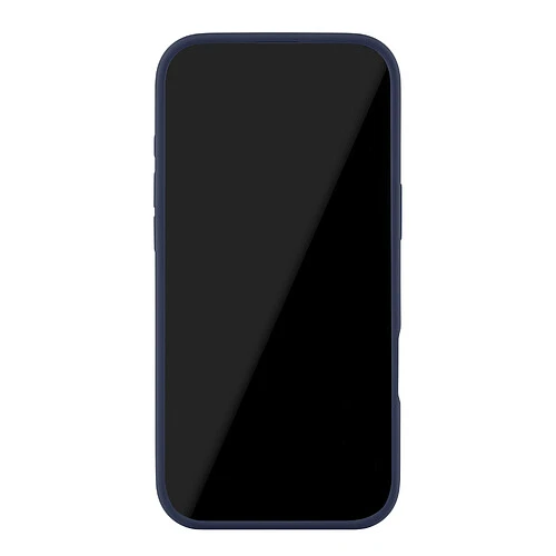 Чехол защитный uBear Touch Mag Case для iPhone Air, MagSafe совместимый, силикон, софт-тач, темно-синий