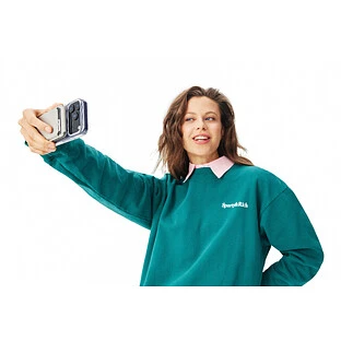 Магнитный кардхолдер uBear Fold Find My, эко-кожа, серый