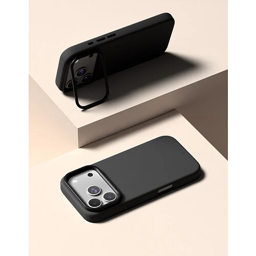 Чехол защитный VLP Aster Pro Stand Case с MagSafe для iPhone 17 Pro, черный