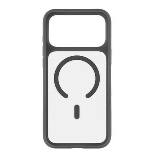 Чехол защитный uBear Shade Case для iPhone 17 Pro Max, MagSafe совместимый, усиленный, силк-тач, серый