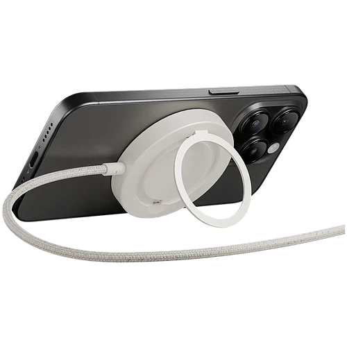 SNAPSTAND Qi2, беспроводное зарядное устройство с кабелем 1,5м, цвет песчаник