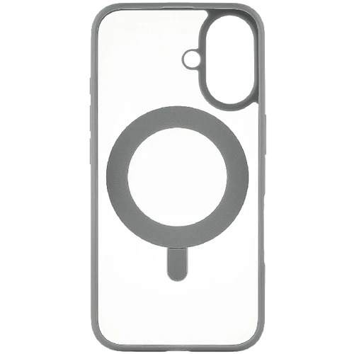 Чехол защитный uBear Сlip 360 Mag Case iPhone 16  силк-тач  серый