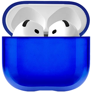 Чехол защитный uBear Tone для Airpods 4, TPU, синий