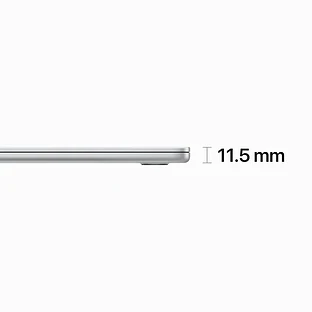 MacBook Air 15.3" M4 (10C CPU/10C GPU), 16GB, 512GB, Серебристый