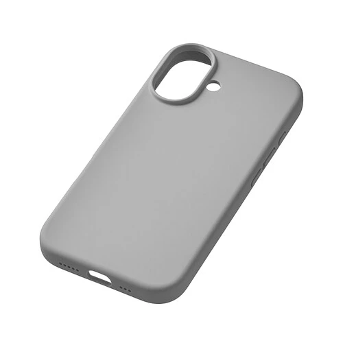 Чехол защитный uBear Touch Mag Case для iPhone 17, MagSafe совместимый, силикон, софт-тач, светло-серый