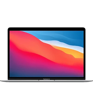 MacBook Air 13", M1 (8C CPU/7C GPU), 8GB, 256GB, Серебристый