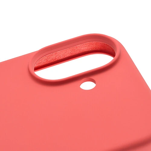 Чехол защитный uBear Touch Mag Case для iPhone 17, MagSafe совместимый, силикон, софт-тач, коралловый