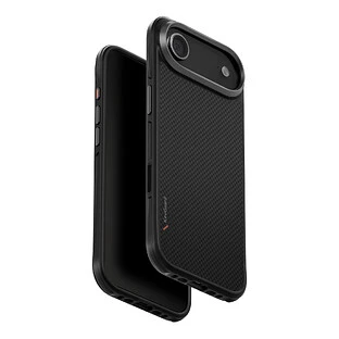 Чехол Uniq для iPhone Air KEVA Kevlar Carbon Black (MagSafe)