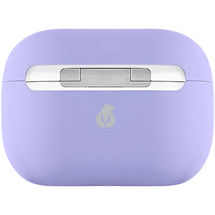 Чехол защитный Airpods Pro 2 Touch Pro Silicone Case, 1,5 мм усиленный, фиолетовый