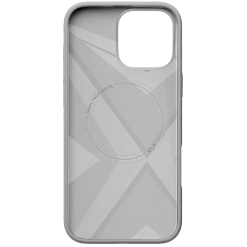 Чехол защитный VLP Aster Pro Case с MagSafe для iPhone 16 Pro Max, серый