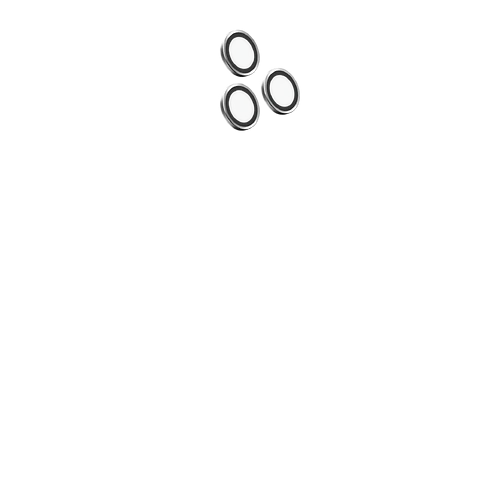 Стекло защитное uBear Nano Lens Shield для iPhone 17 Pro/Pro Max, серебристое