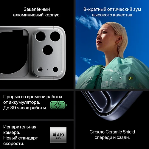 iPhone 17 Pro Max, 256 GB, Оранжевый