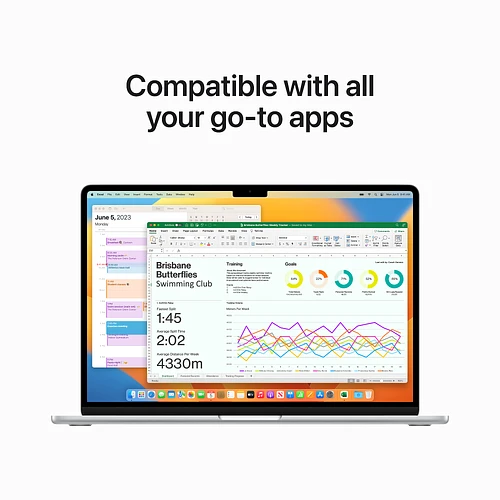 MacBook Air 15.3" M4 (10C CPU/10C GPU), 16GB, 512GB, Серебристый