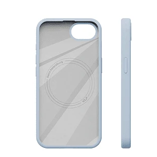 Чехол защитный VLP Aster Case с MagSafe для iPhone 16e голубой