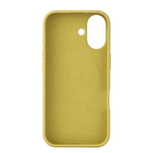 Чехол защитный uBear Touch Mag Case для iPhone 17, MagSafe совместимый, силикон, софт-тач, светло-желтый