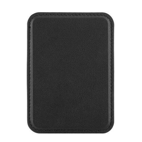Магнитный кардхолдер uBear Split, эко-кожа, черный
