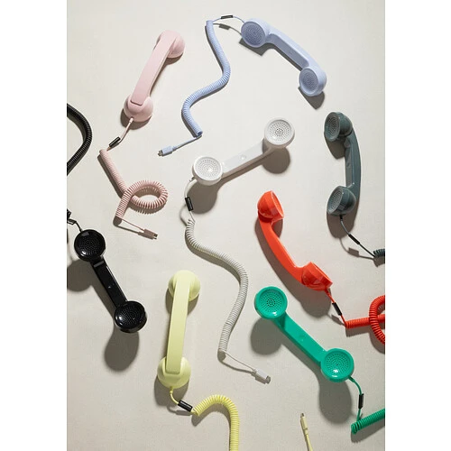 NATIVE UNION POP PHONE, телефонная трубка USB-C, цвет: ярко-красный