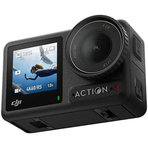 Экшн-камера DJI Osmo Action 4 Adventure Combo 1xCMOS 12 Mpix серый/черный