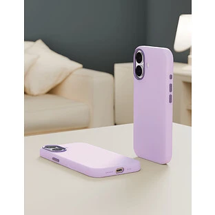 Чехол защитный VLP Aster Pro Case с MagSafe для iPhone 17, лавандовый